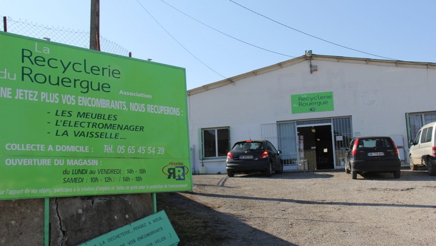 La recyclerie est située rue Gabriel-Soulié, zone industrielle des Gravasses à Villefranche-de-Rouergue.