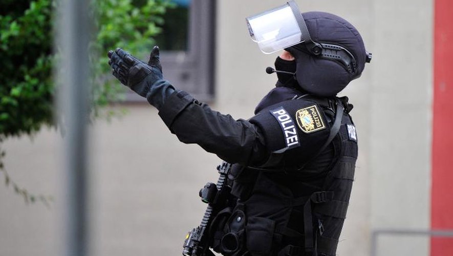 Un policier allemand des forces spéciales
