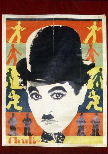 Affiche non-datée d'un film de Charlie Chaplin