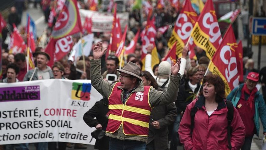 Manifestation du 1er mai à Rennes