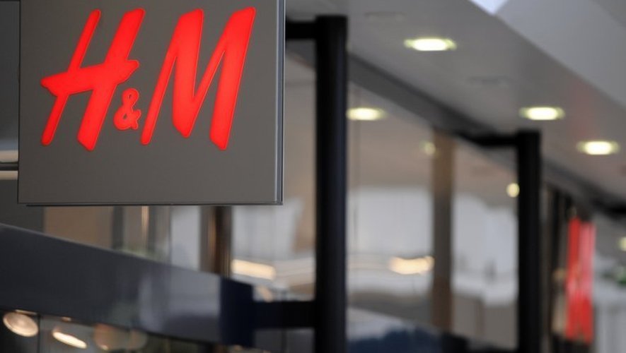 Le logo de la marque d'habillement H&M