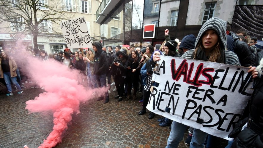 Loi Travail : nouvelle journée de mobilisation des jeunes en Aveyron