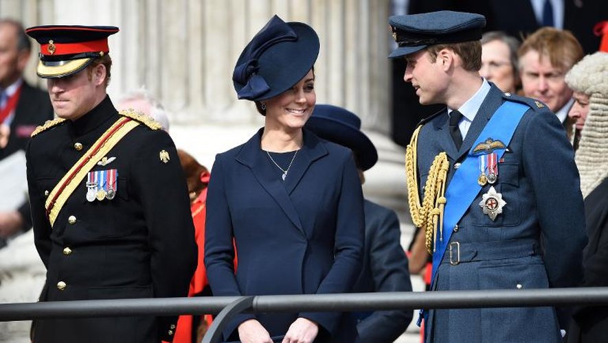 Kate et William le 13 mars 2015 à Londres