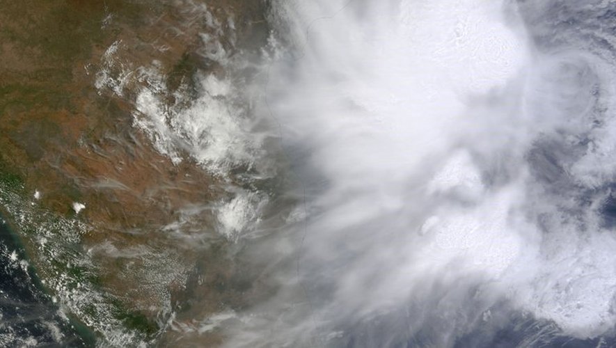 Le cyclone Mahasen, qui menace le Bangladesh et la Birmanie, le 14 mai 2013