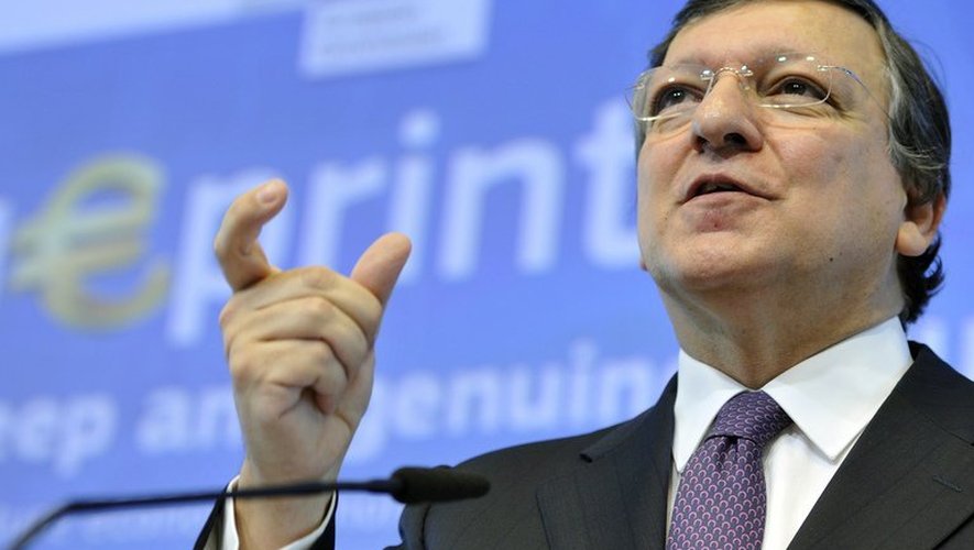 Le président de la Commission européenne, José Manuel Barroso, le 7 mai 2013 à Bruxelles