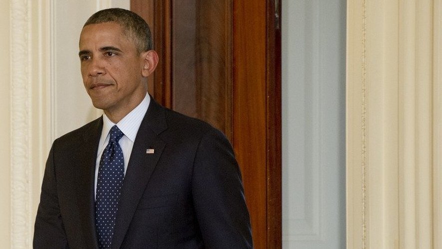 Barack Obama le 15 mai 2013 à la Maison Blanche à Washington