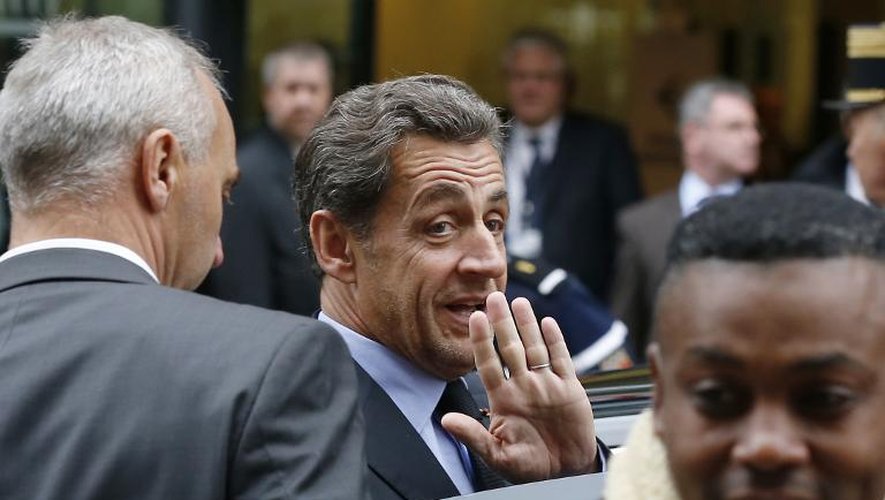 Nicolas Sarkozy le 15 novembre 2013 à Paris