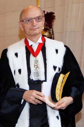 Le Premier président de la Cour des comptes Didier Migaud à la Cour le 9 février 2014 à Paris