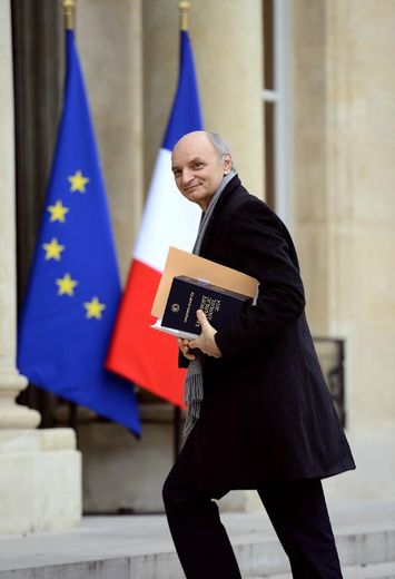 Le Premier président de la Cour des comptes Didier Migaud à son arrivée le 10 février 2014 à l'Elysée à Paris