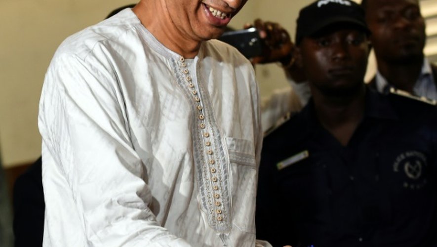 Le Premier ministre Lionel Zinsou le 6 mars 2016 à Cotonou