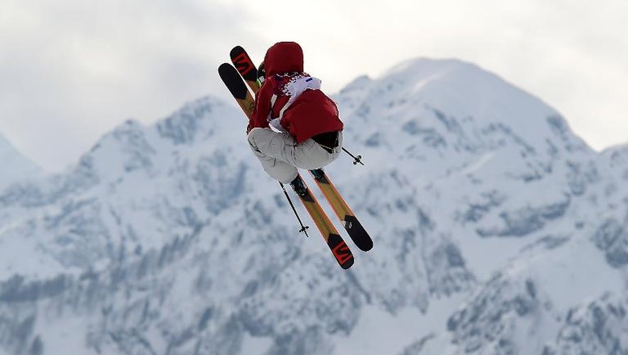 La Canadienne Dara Howell, sacrée championne olympique de ski slopestyle, le 11 février 2014