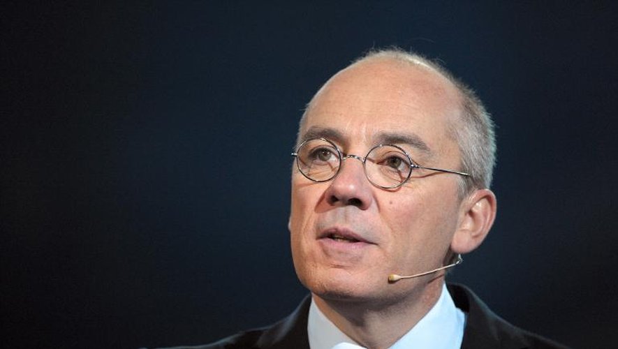 Stéphane Richard, l'ancien directeur de cabinet de la ministre de l'Economie, le 17 mars 2015 à Paris