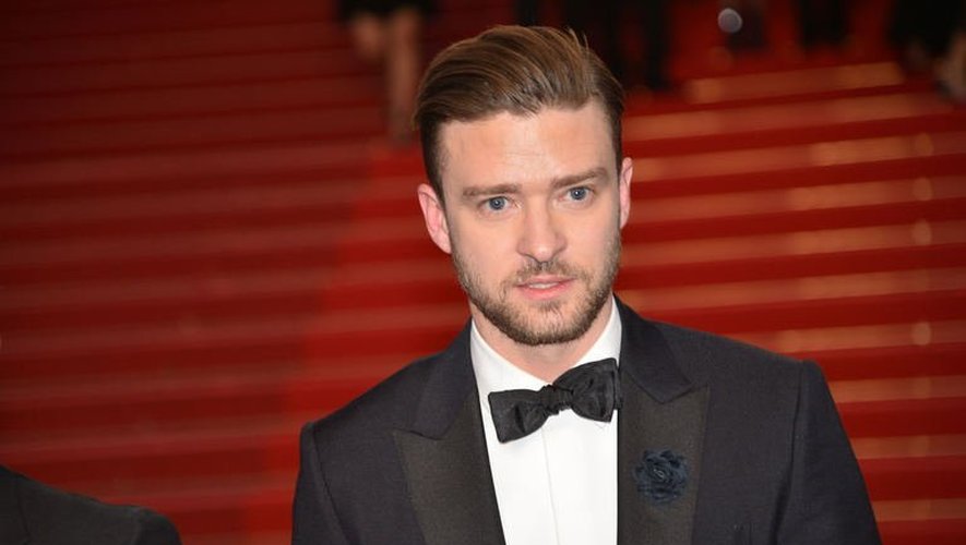 L'acteur et chanteur américain Justin Timberlake sur le tapis rouge le 19 mai 2013 à Cannes