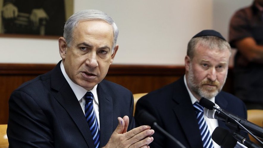 Le Premier ministre Benjamin Netanyahu, le 19 mai 2013 à Jérusalem
