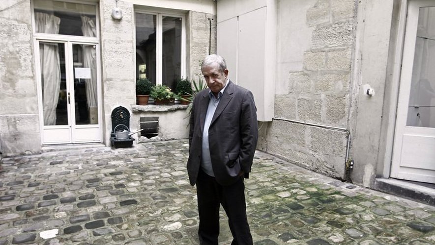 Le journaliste de France 2 Charles Enderlin, le 4 octobre 2010 à Paris