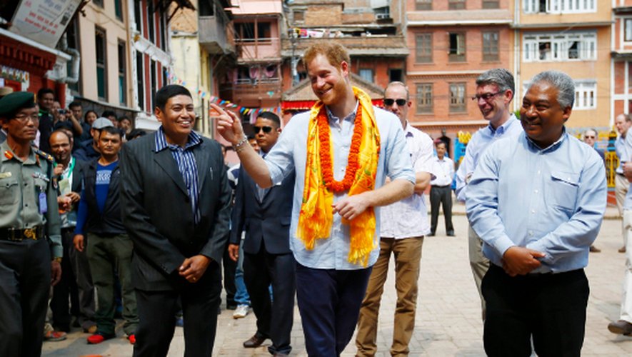 La visite du Prince Harry au Népal en photos