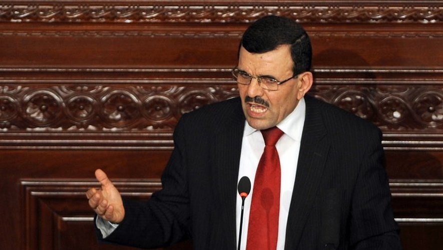 Le Premier ministre tunisien Ali Larayedh, le 12 mars 2013 à Tunis