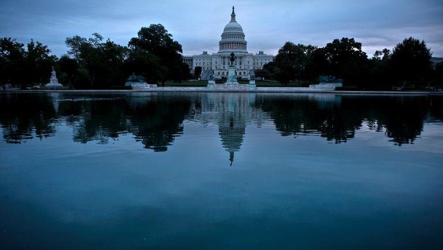 Vue du Capitole, siège du Congrès américain