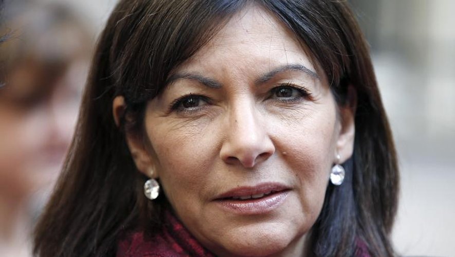 Anne Hidalgo le 8 avril 2015 à Paris