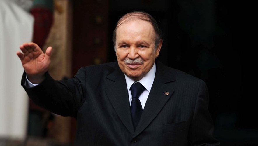 Le président algérien Abdelaziz Bouteflika, le 14 janvier 2013 à Alger