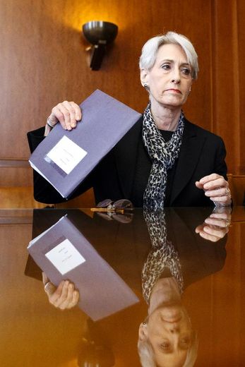 La Secrétaire d'Etat adjointe Wendy Sherman à Genève le 13 février 2014