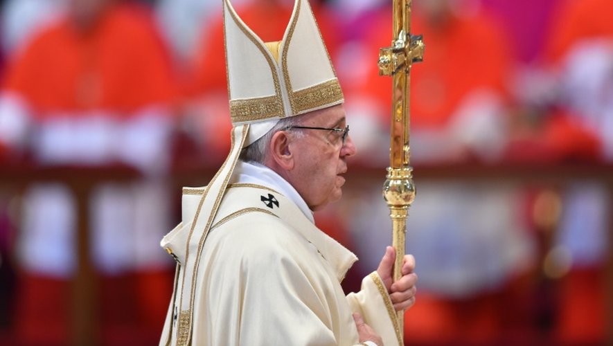 Le pape François au Vatican le 19 mars 2016