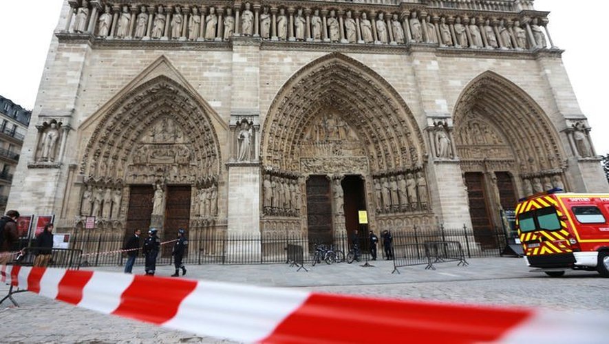Notre-Dame de Paris évacuée, le 21 mai 2013