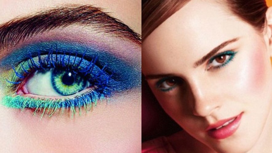 50 nuances de bleu : la couleur “fard” du maquillage pour le printemps et l&#039;été 2013. Choisissez votre make up 