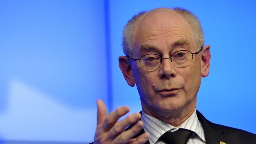Herman Van Rompuy le 14 mars 2013 à Bruxelles