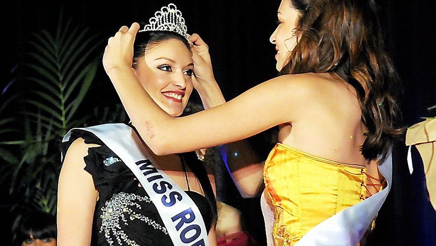 Ici Elodie Cassan, élue Miss Rodez en 2012.