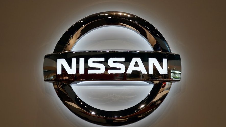 Le logo du constructeur automobile japonais Nissan