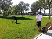 Un drone survole Rodez pour un film promotionnel