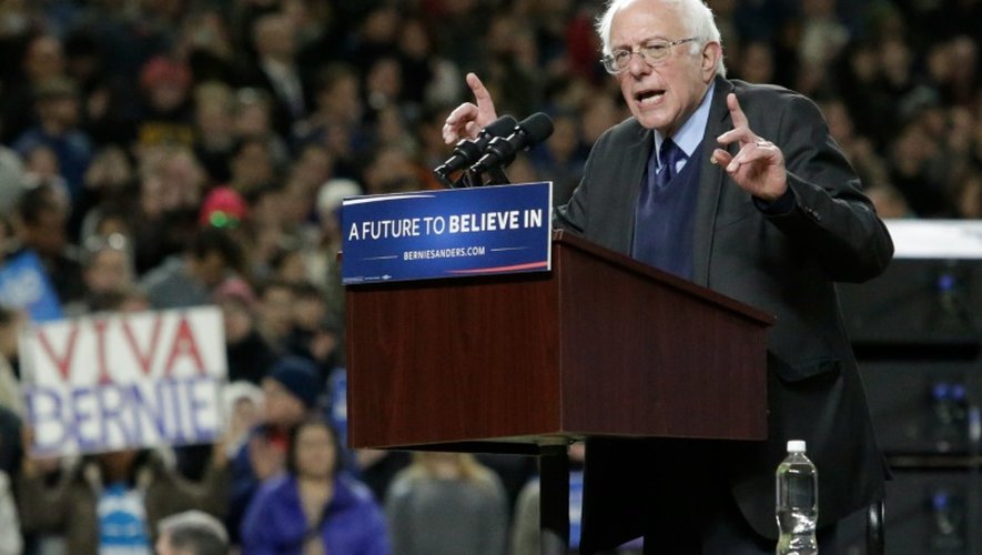 USA: Bernie Sanders auréolé de victoires aux primaires mais reste derrière Clinton