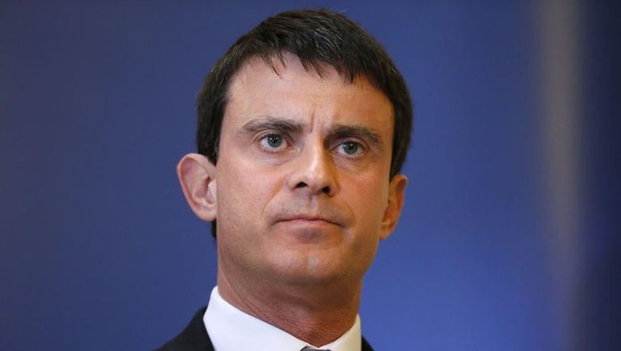 Le ministre de l'Intérieur, Manuel Valls, le 8 décembre 2012 à Paris