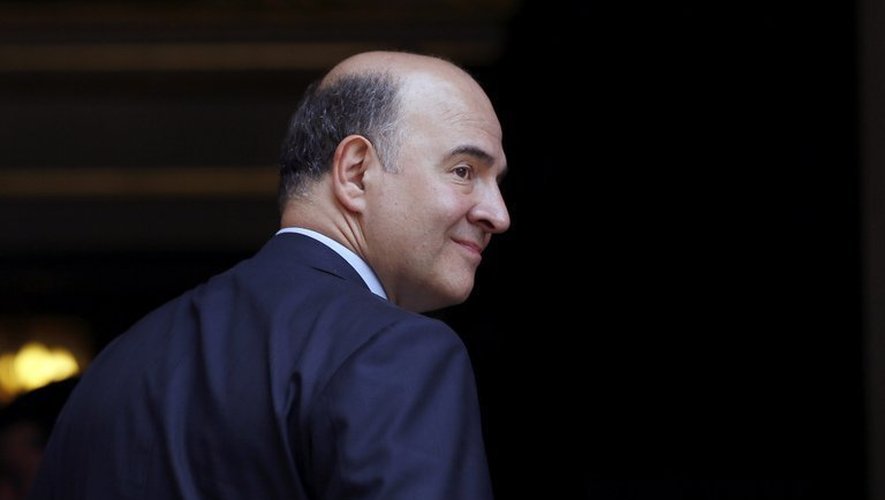 Le ministre de l'Economie Pierre Moscovici, le 22 mai 2013