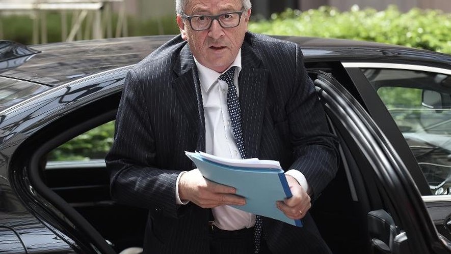 Le président de la commission européenne Jean-Claude Juncker le 11 mai 2015 à Bruxelles