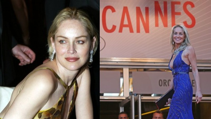 Sharon Stone, fidèle et sexy à Cannes, ici en 2002 et 2013