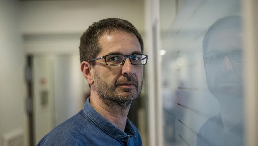 Jérôme Fenoglio, actuel directeur des rédactions du Monde, le 20 mai 2014 à Paris