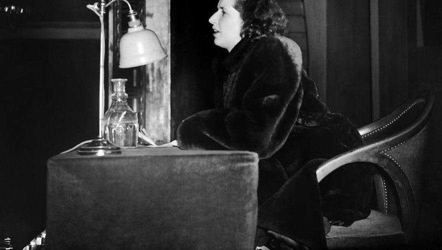 La résistante Geneviève de Gaulle-Anthonioz en décembre 1945
