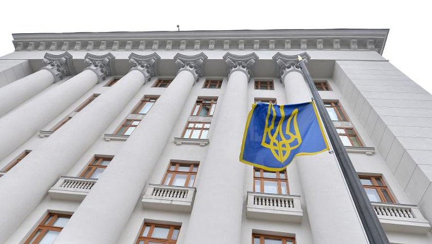 Le palais présidentiel déserté à Kiev le 22 février 2014