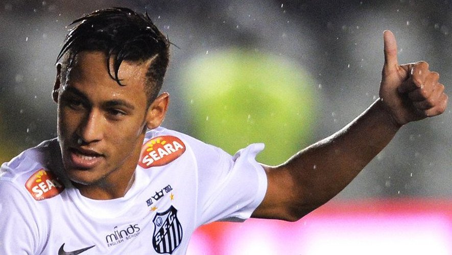 Neymar le 22 mai 2013 à Santos