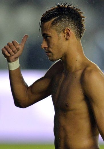 Neymar le 22 mai 2013 à Santos