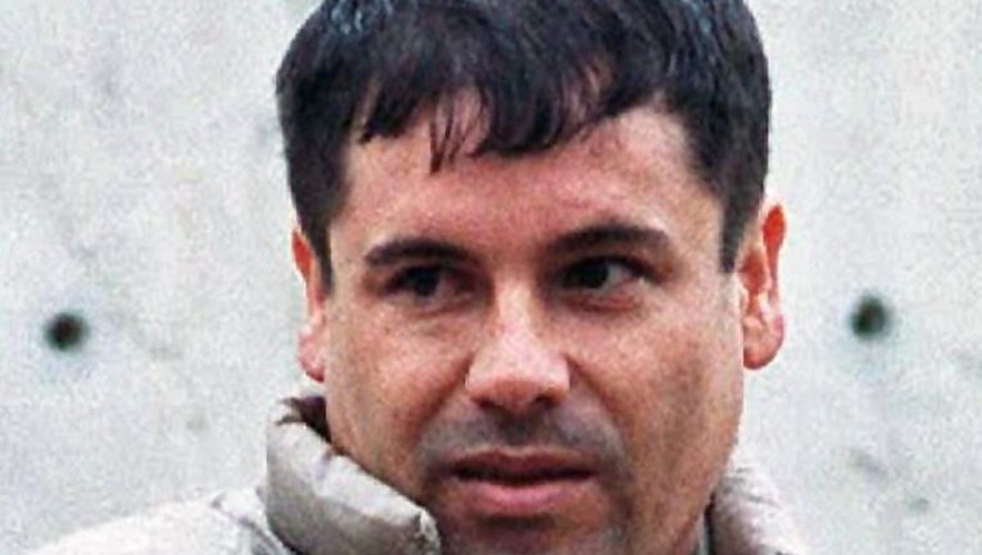 Le trafiquant Joaquin Guzman Loera, "el Chapo", à Almoloya de Juarez au Mexique le 10 juillet 1993
