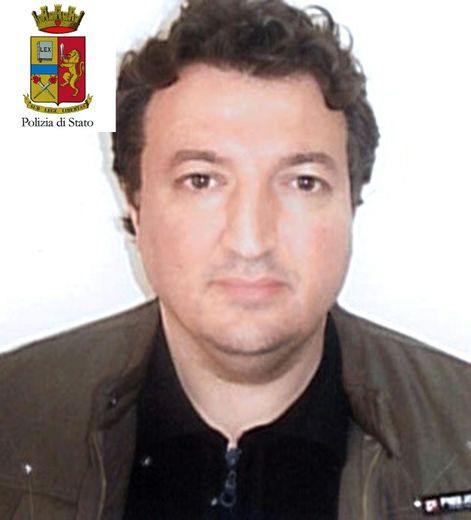 Photo diffusée le 27 mars 2016 par la police italienne de Djamal Eddine Ouali interpellé en Italie
