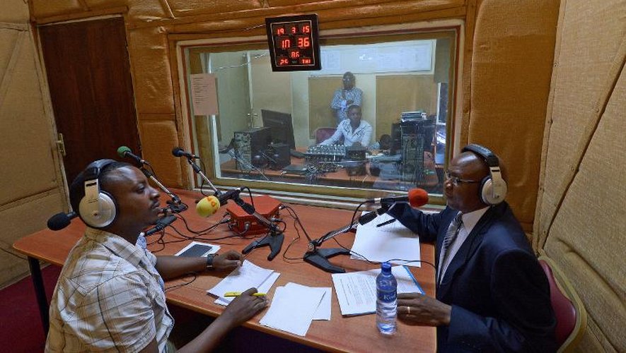 La radio privée RPA le 19 mars 2015 à Burumbura