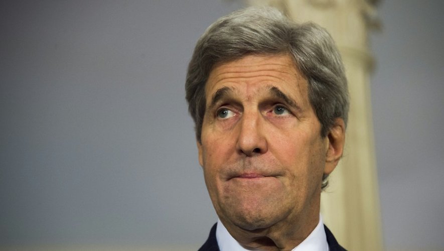 Le secrétaire d'Etat américain John Kerry le 15  mars 2016 à Washington