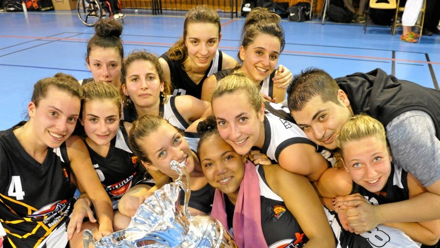 Les basketteuses de Rodez-Luc-Primaube ont remporté la coupe chez les féminines.
