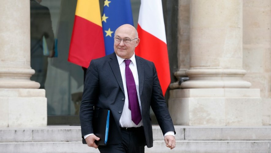 Le ministre des Finances, Michel Sapin, le 24 mars 2016 à l'Elysée