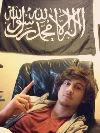 Photo d'archives non datée de Djokhar Tsarnaev à son domicile, présentée aux jurés le 18 mars 2015 lors de son procès à Boston