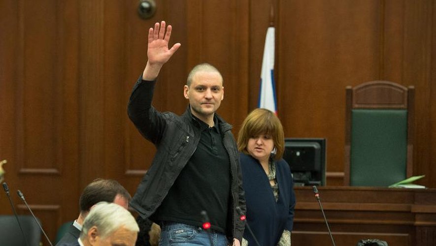 L'opposant russe Sergueï Oudaltsov comparaît le 18 février 2014 à Moscou